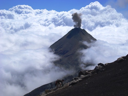 Hiking volcanoes in Guatemala