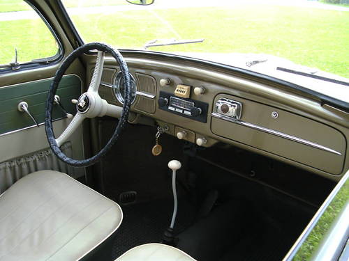 1958 VW kever inside carandclassic co uk