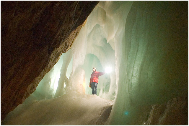 EisRiesenWelt Ice Cave at Werfen, Austria