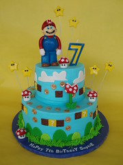 Mario Birthday Cakes on Super Mario Birthday Cake