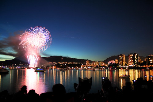 celebration of light 2007 - vancouver, canada, fireworks
