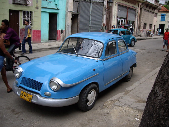 OLD PANHARD CAR Seen in Havana Cuba recently One of dozens of old cars