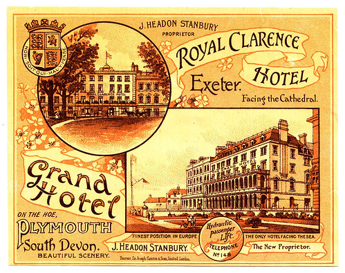 Regno Unito - Plymouth - Grand Hotel by Luggage Labels by b-effe