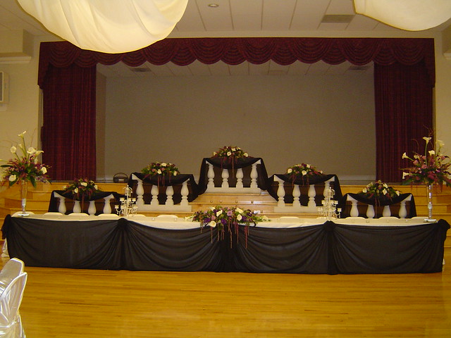 our wedding decoration at California ball room in Modesto ca