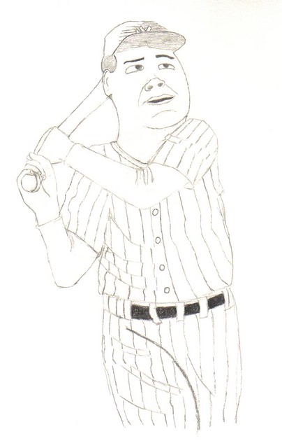 babe ruth coloring pages - photo #35