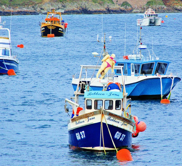 Fishing boat - Braye Bay - Alderney