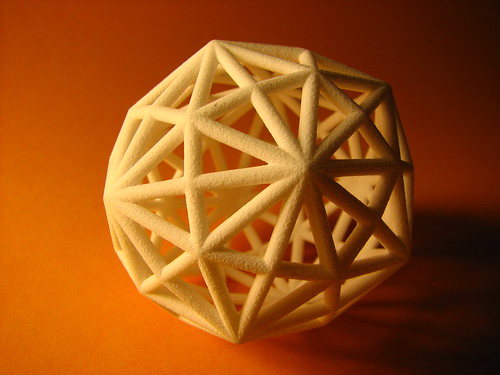 A Disdyakis triacontahedron with a sphericity problem