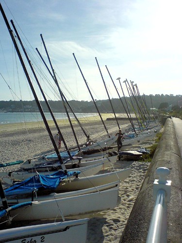 Boats, St. Aubin's Bay by banJOYeehaw