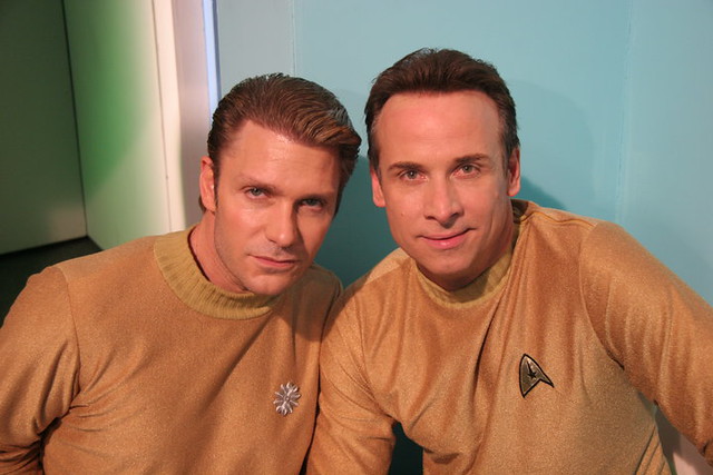George Kirk and Christopher Pike
