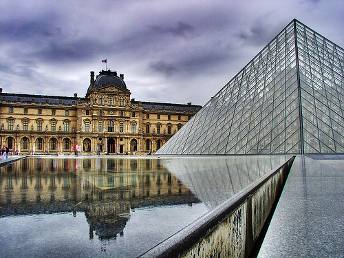 Mus e du Louvre Paris HDR