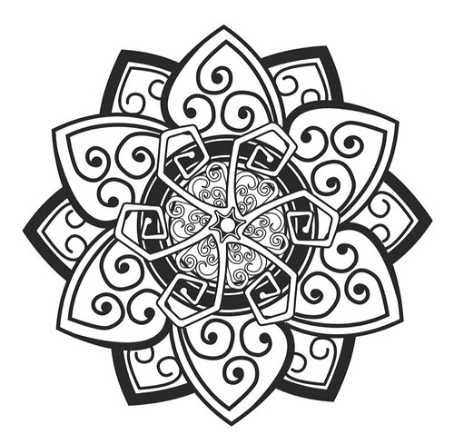 Celtic Flower Tattoo Design