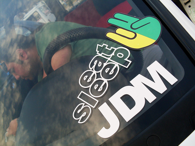 JDM sticker EF hatch