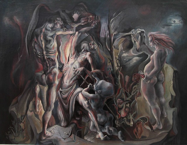 "The Temptation of St Anthony" by Michael Ayrton, 1942-3