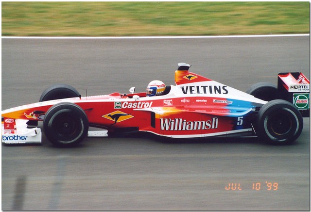 Alex Zanardi Williams Mecachrome FW21 F1. 1999 British GP Silverstone.