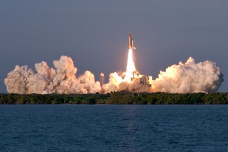 Space Shuttle take off