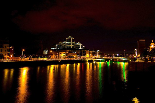 Dublin City At Night
