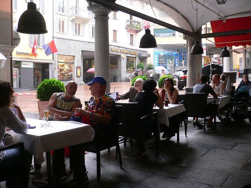 Italian Cafe in Lugano