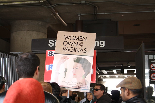 Women own all the vaginas