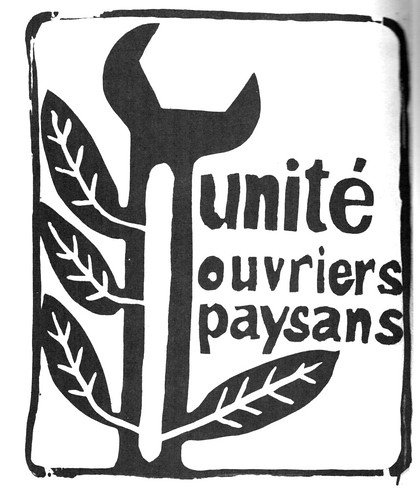 1968 mai Unité Ouvriers Paysans