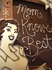 Mom Knows Best Chocolate Frame