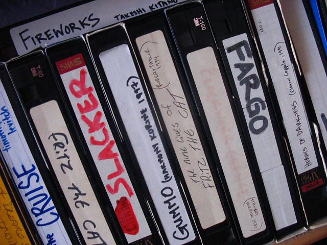 VHS tapes - Modern Technology