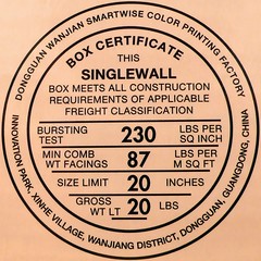 SC - Box Certificate