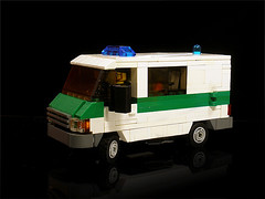 police van
