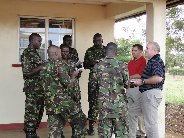USACE and Kenya Army Engineers breakout session