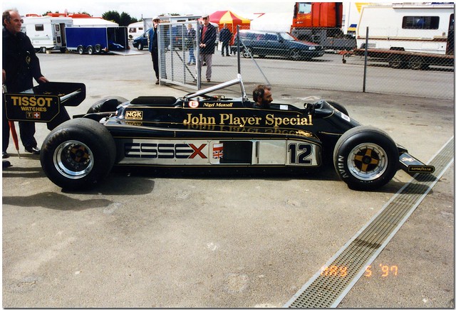 1981 JPS Lotus Ford 87 F1 1997 FIA Thoroughbred GP Cars Silverstone
