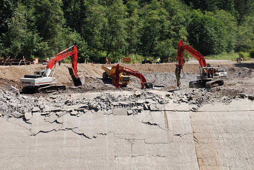 Marmot Dam Demolition Begins