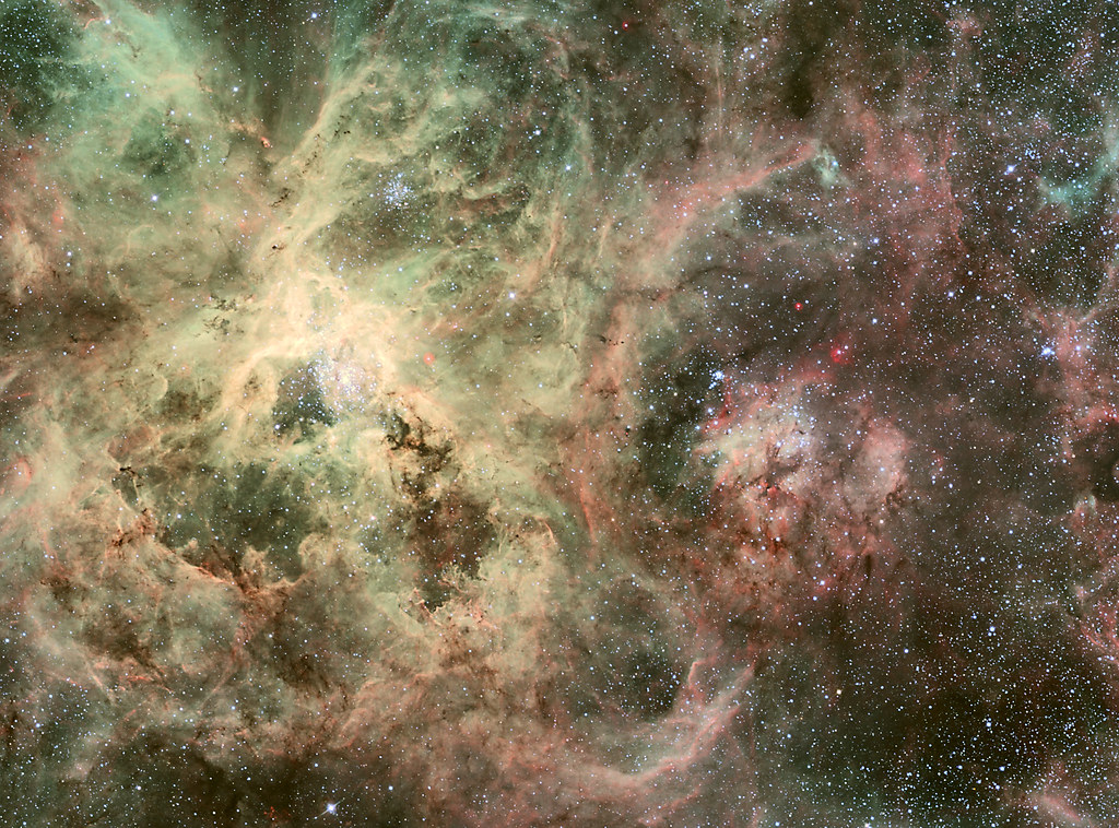 ESO 2.2-m WFI Image of the Tarantula Nebula