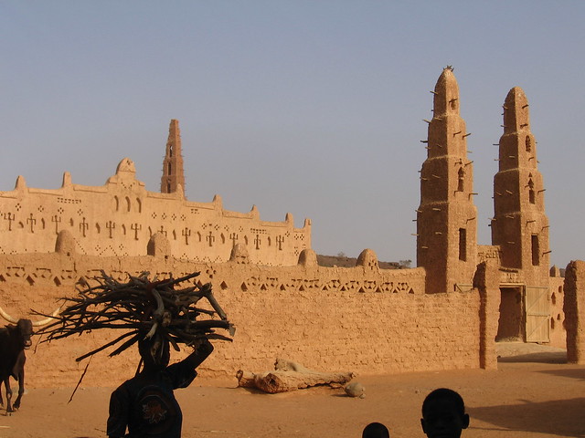 Moskee in Bani, Burkina Faso