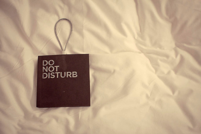 Day 10,705 Do Not Disturb