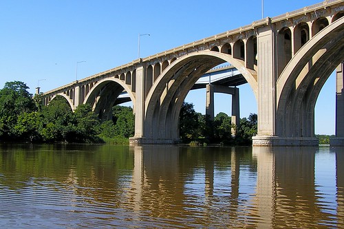 BRIDGE K109: Morris Goodkind Bridge over the Raritan River, New Jersey by jag9889
