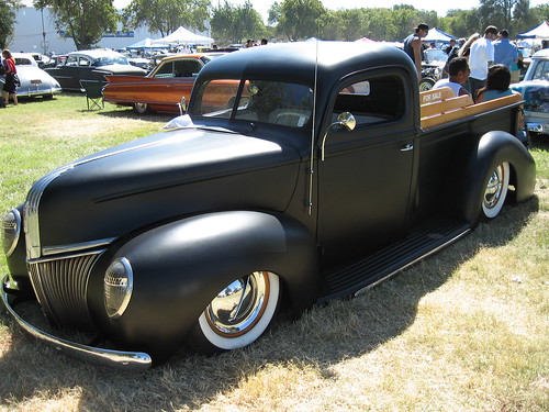Low Rat Rod Pickup Vehicles Image by The Brain Toad