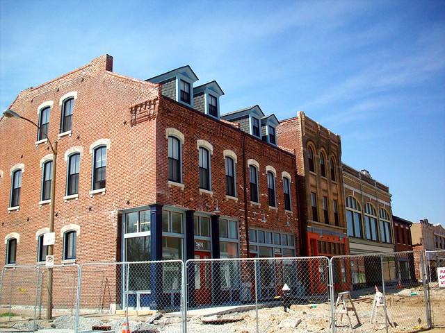 Old North St Louis, undergoing restoration in 2010 (courtesy of ONSL Restoration Group)