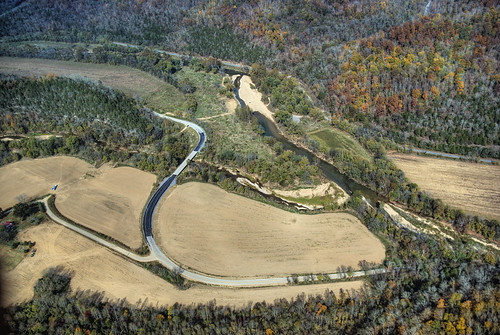 Confluence of Blackburn Fork Creek and Roaring River, Jackson Co, TN