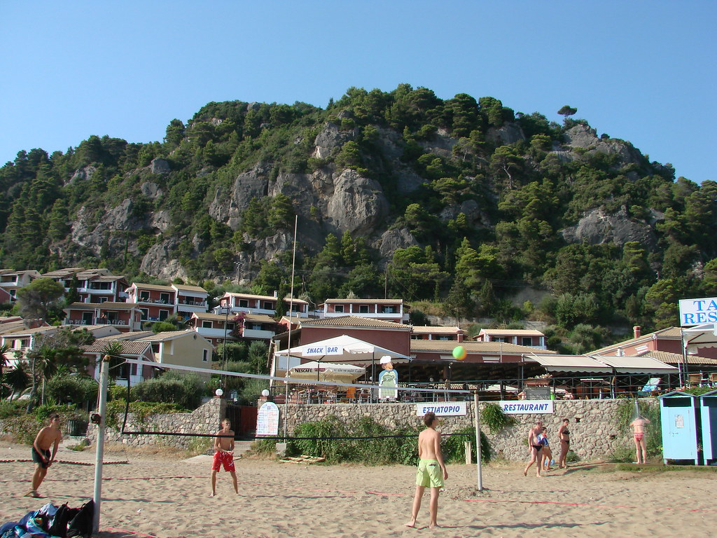 Volleyball at Glyfada beach