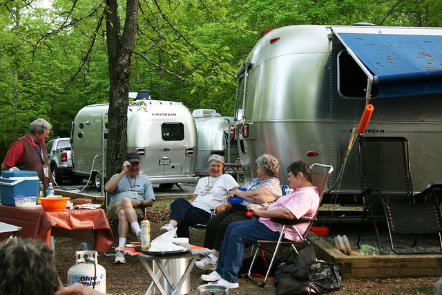 Airstream camp fun at Staunton River State Park