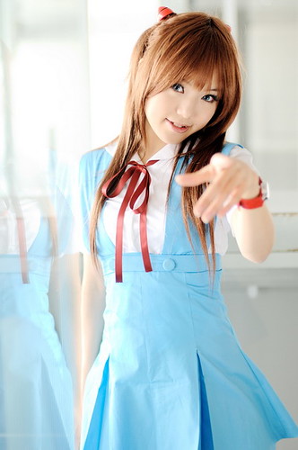 Asuka Cosplay From the anime series Evangelion
