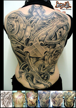 Pitbull Tattoos on Bps Tattoo  Varan   Flickr   Photo Sharing