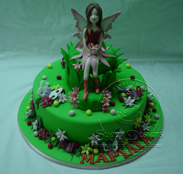 garden fairy cake flickr photo sharing 