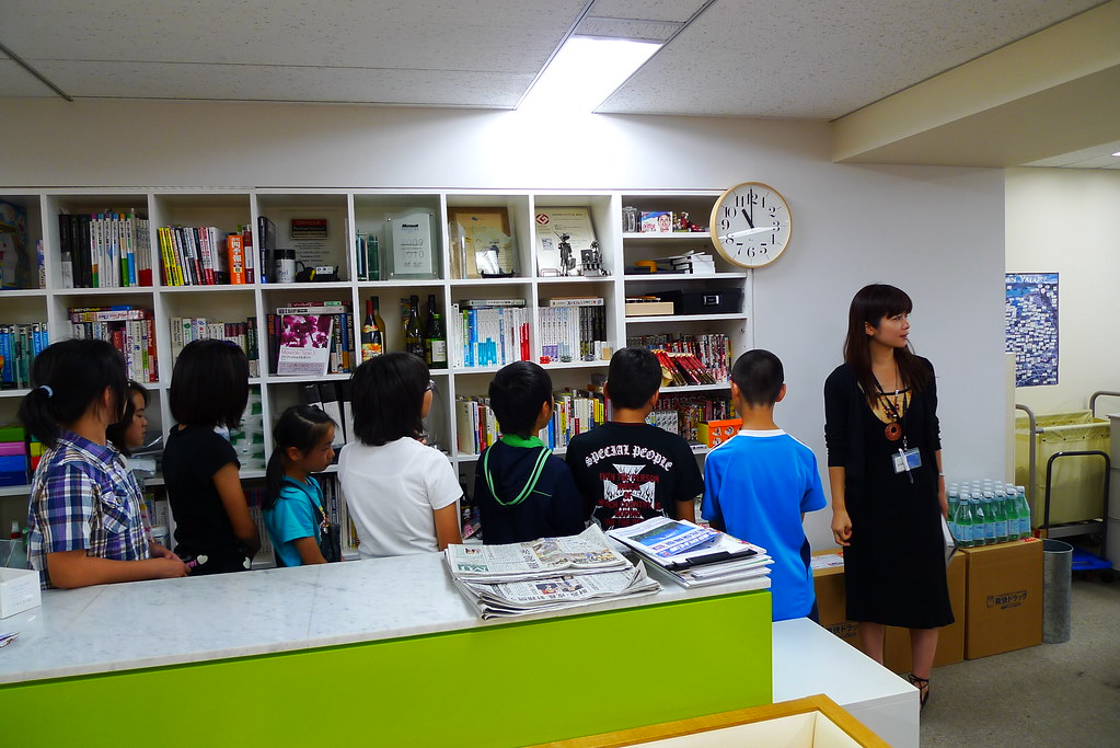 糸魚川市大和川小学校の会社訪問