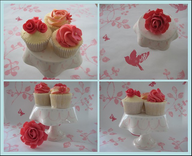 vintage wedding cupcakes All made at my fair cake cupcake class my first 