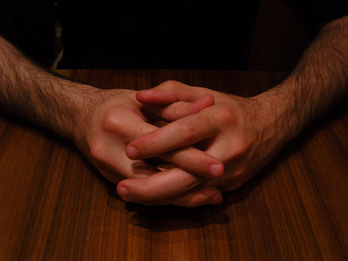 hands at rest