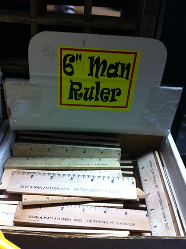 6 Inch Man Ruler