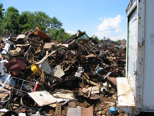 scrap metal demolition Wrecking Yard, Scrap Metal