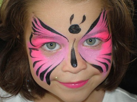 simple face paintings