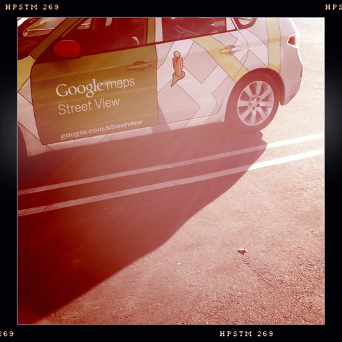 google maps photo car