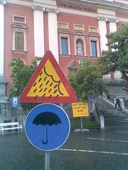 Ljubljana's own weather area